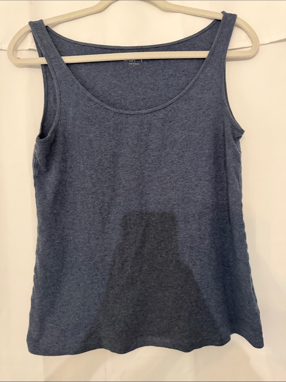 Loft Scoop Neck Tank Top - Blue